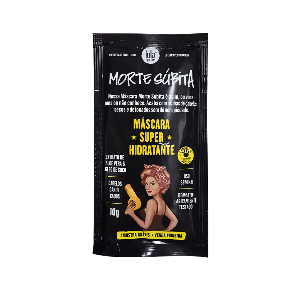 Muestra Lola Cosmetics Morte Súbita Máscara 10g Muestra Lola Cosmetics Morte Súbita Máscara 10g